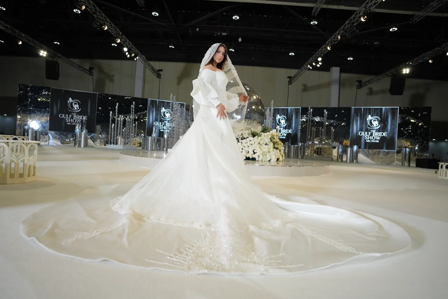 Bridal fashion runway showcase