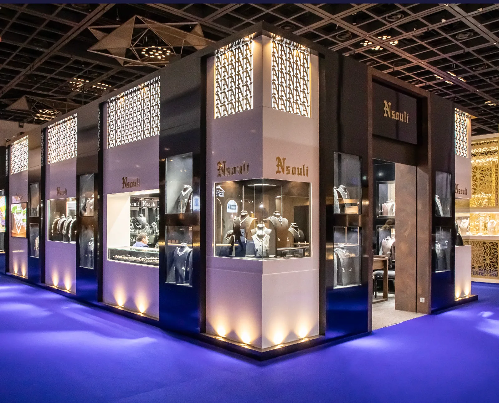 Premium exhibition pavilion at the Gulf Bride Show
